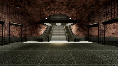 Cave Metro Station 