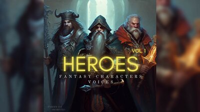 Heroes Vol. 1: Fantasy Battle Royale Characters Voices