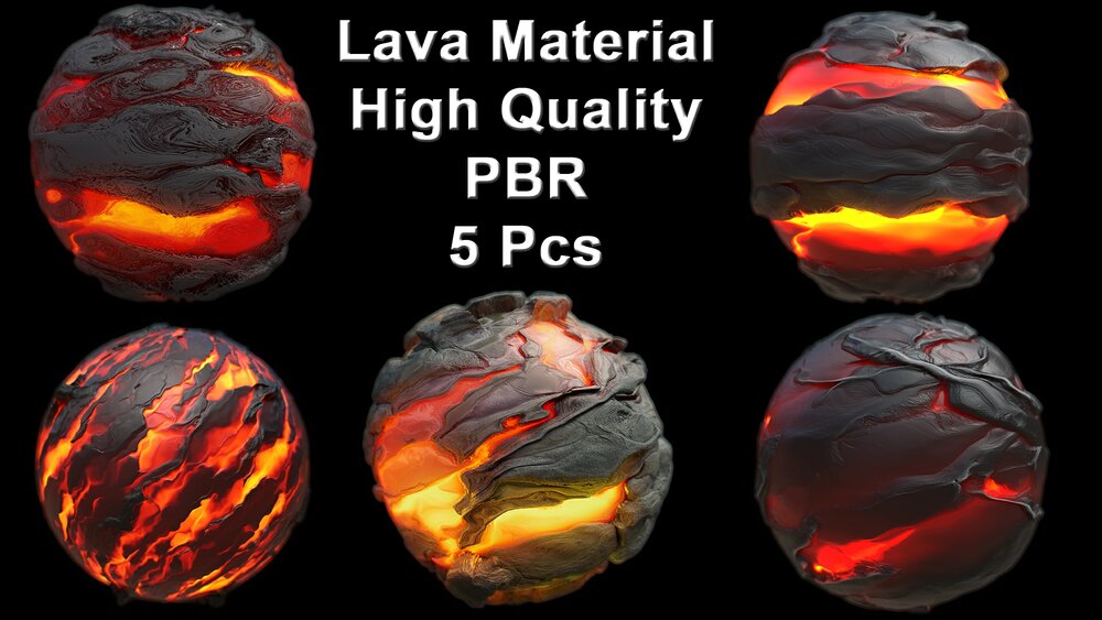 Lava Material Pack 