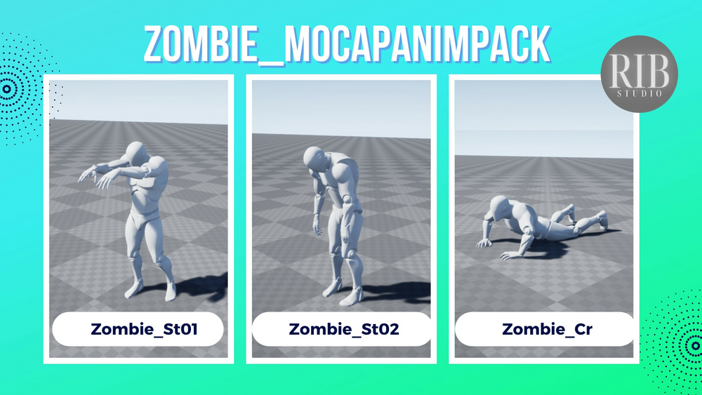 Zombie MocapAnimPack 