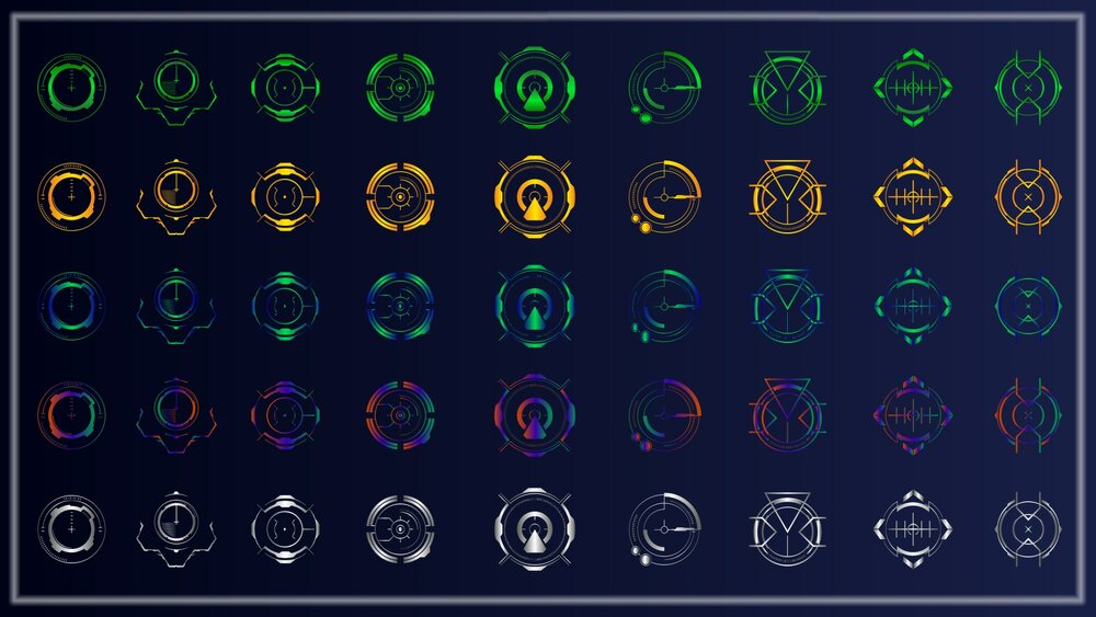 2D Crosshairs Pack 