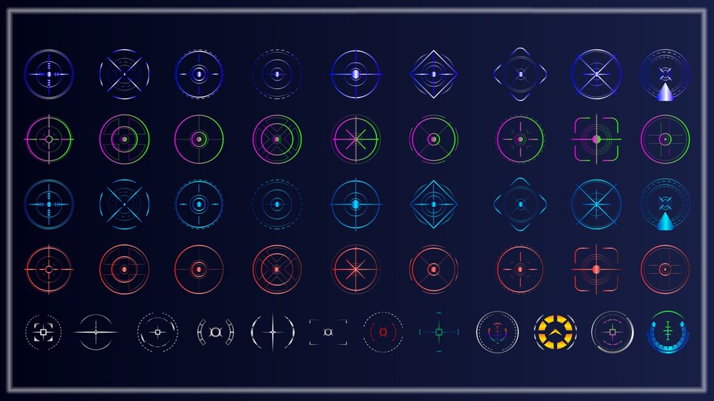 2D Crosshairs Pack 