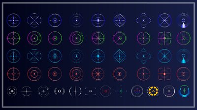 2D Crosshairs Pack 