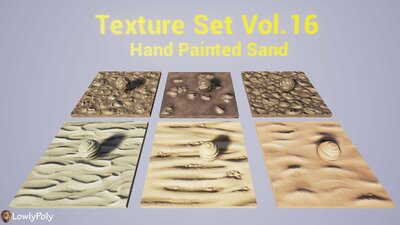 Stylized Texture Pack - VOL.02 Hand Painted Textures 