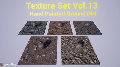 Stylized Texture Pack - VOL.02 Hand Painted Textures 