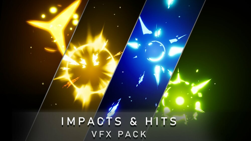 150 Impacts and Hits VFX Pack 