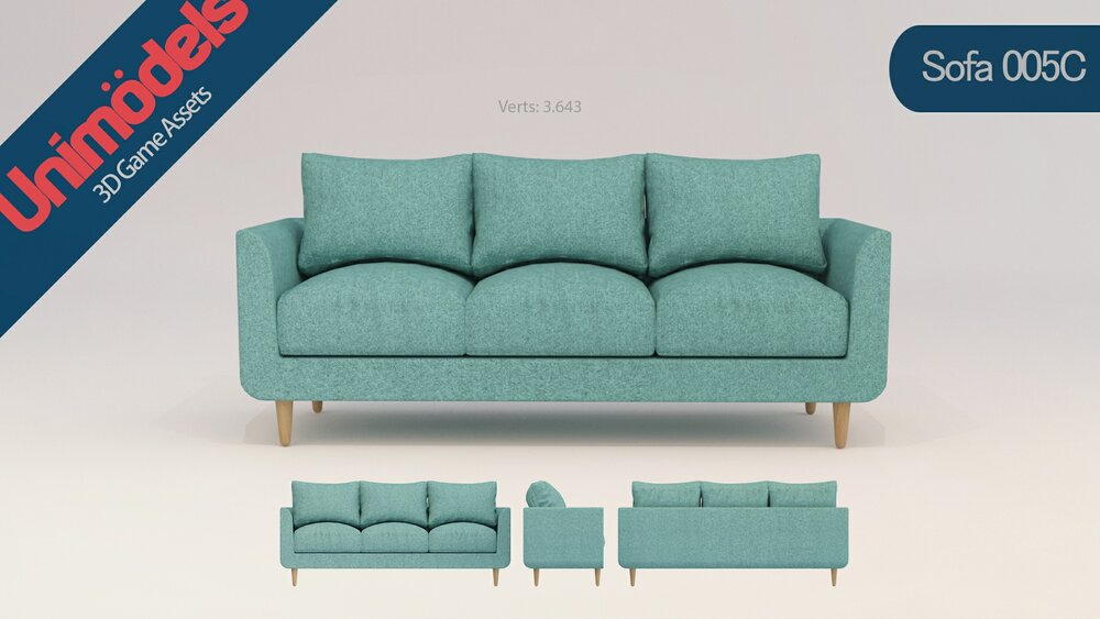 Sofas & Pillows Vol. 2 by Unimodels 