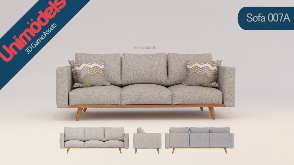 Sofas & Pillows Vol. 2 by Unimodels 