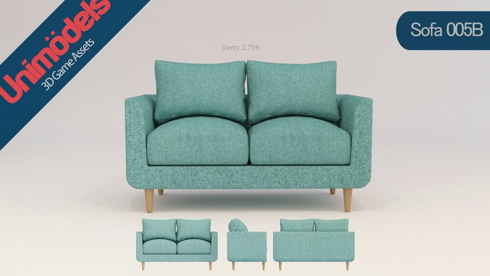 Sofas & Pillows Vol. 2 by Unimodels 