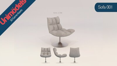 Sofas & Pillows Vol. 2 by Unimodels 