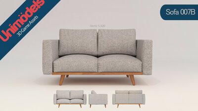 Sofas & Pillows Vol. 2 by Unimodels 