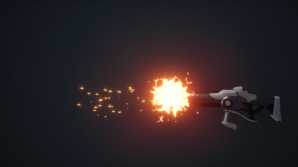 Stylized Muzzle Flash Pack 