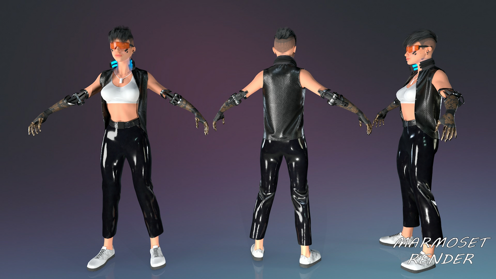 Cyberpunk Girl 