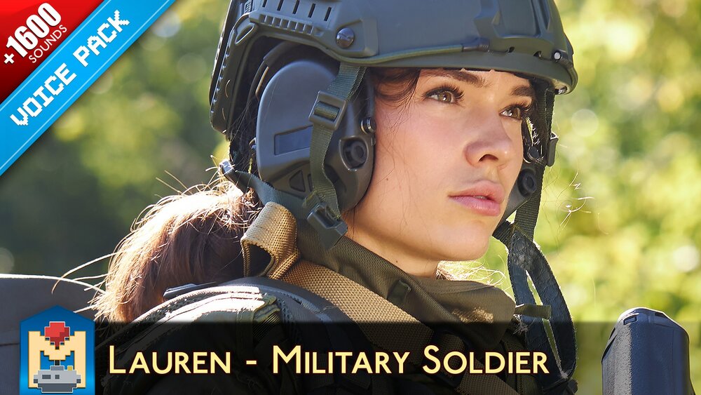 Lauren - Military Soldier Voice Pack 