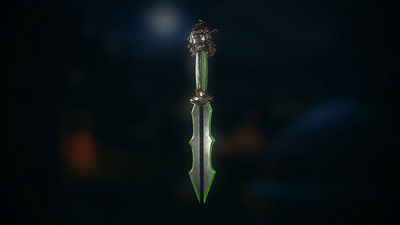 Ten Fantasy Dagger and Hand-Axe 