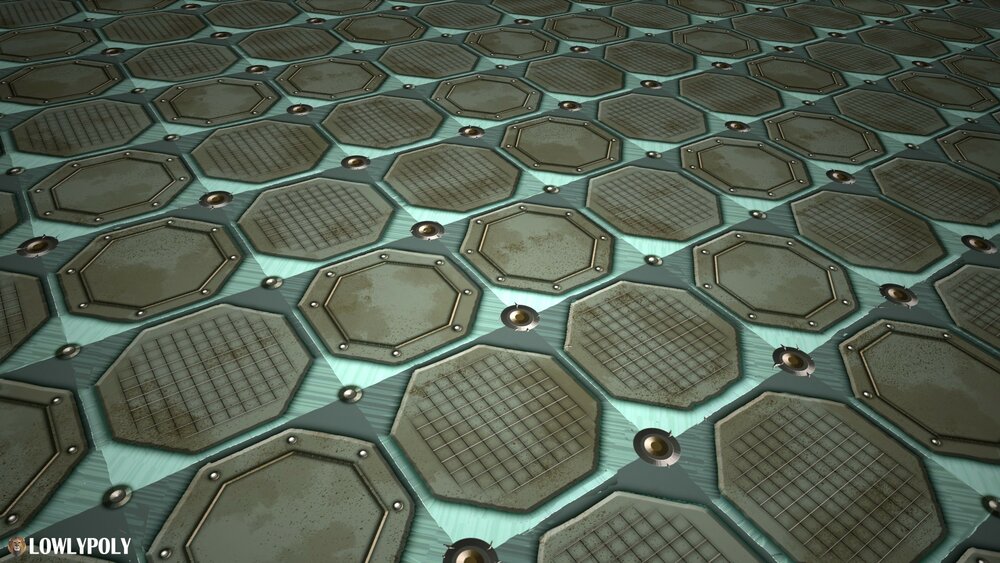 Sci-fi Vol.83 - Stylized Game Textures 