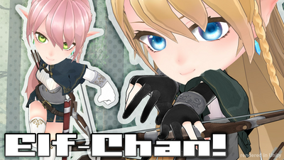 Elf Chan! (Humanoid 3D Character) 