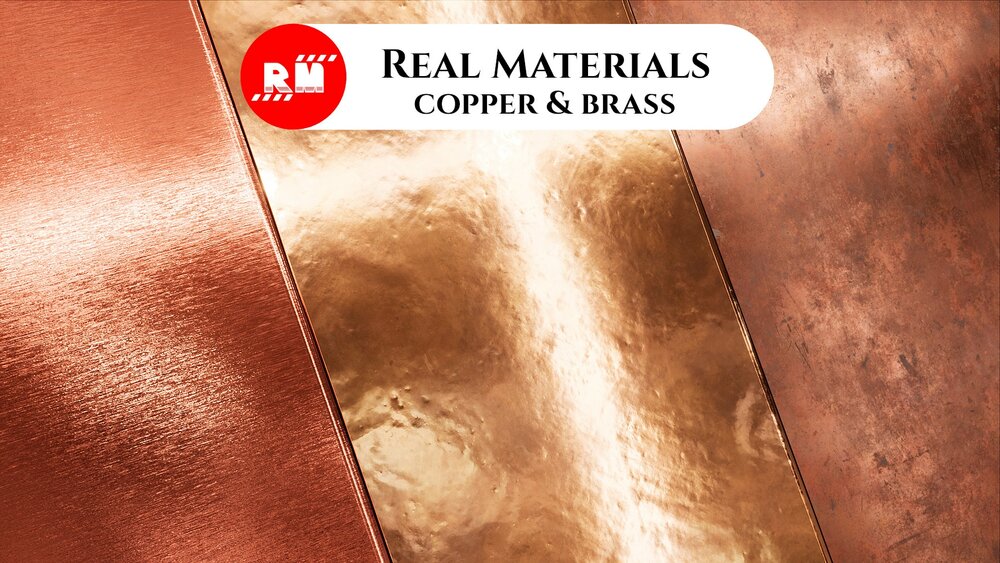 Real Materials - Copper & Brass 