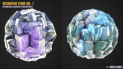 Decorative Stone Material Pack Vol. 1 