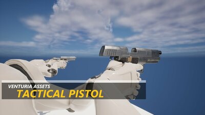 Animated Tactical Pistol 