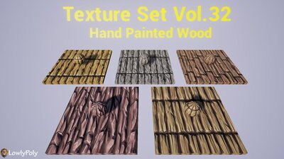 Wood Vol.32 - Hand Painted Textures 