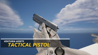 Animated Tactical Pistol 