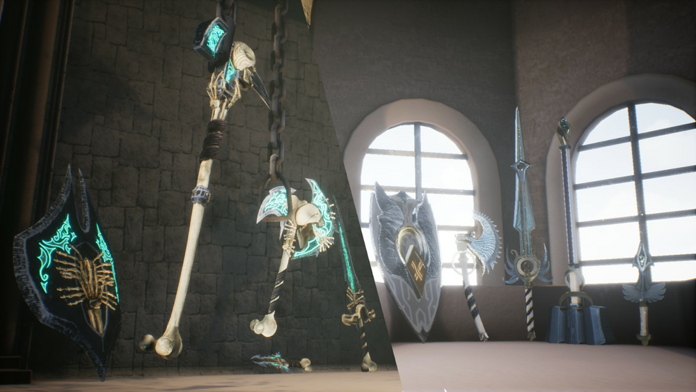 Hallowed And Harrowed Fantasy Weapon Pack 