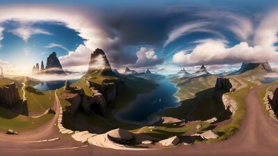 45 HDRI Breathtaking Landscapes 