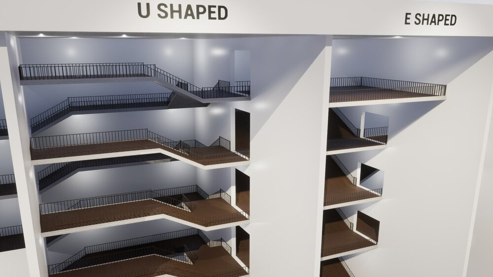 Modular Staircase Blueprint 