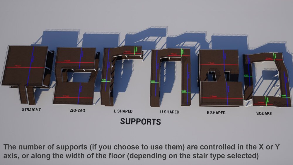 Modular Staircase Blueprint 