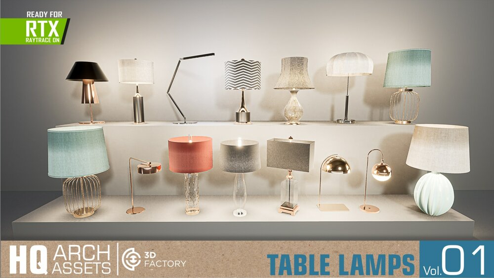 HQ Table Lamps Vol. 1 