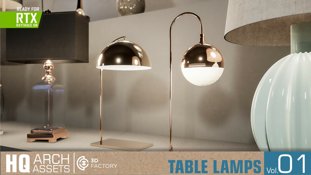 HQ Table Lamps Vol. 1 