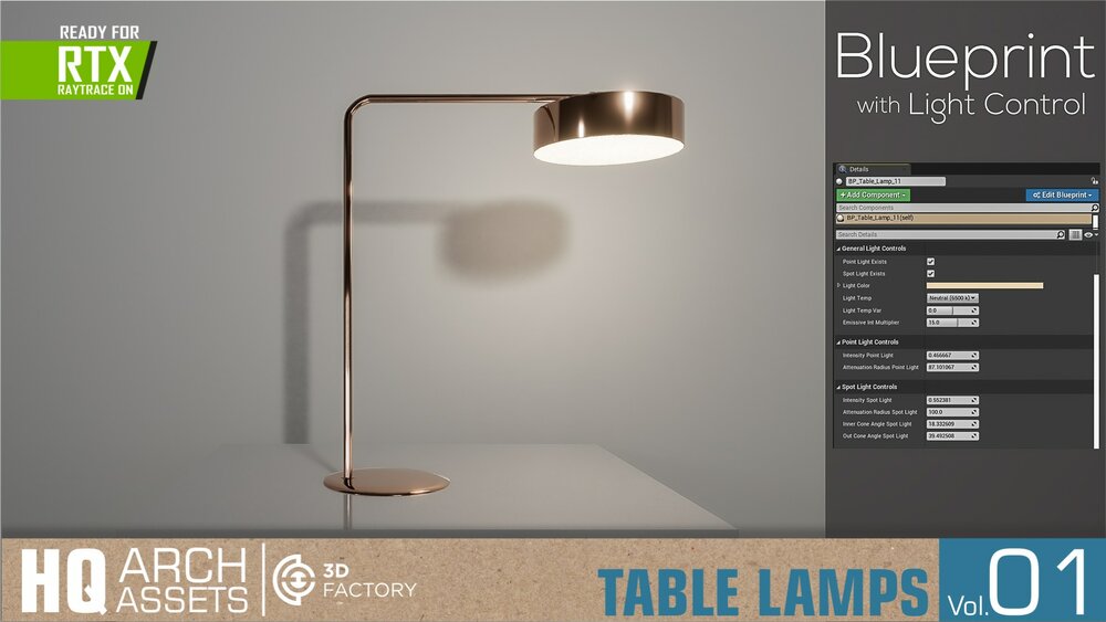 HQ Table Lamps Vol. 1 