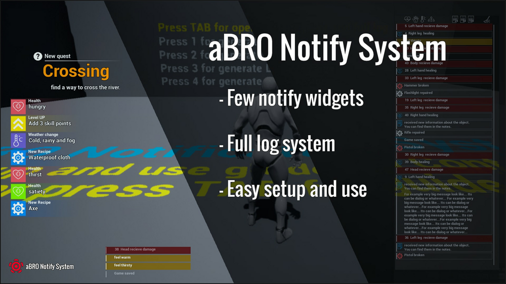 aBRO Notify system 