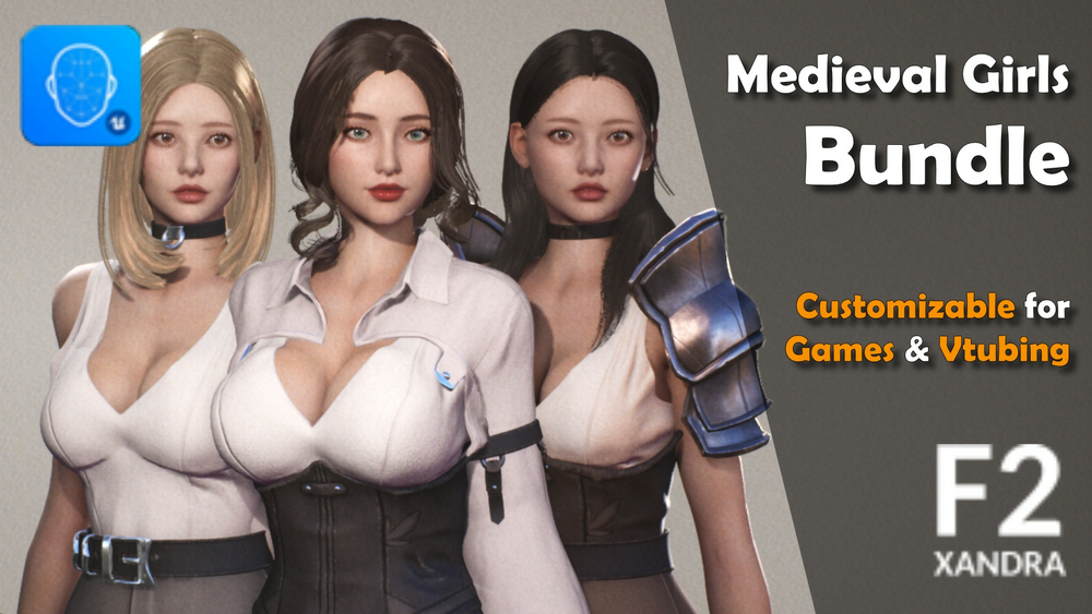 F2 Medieval Girls Bundle 