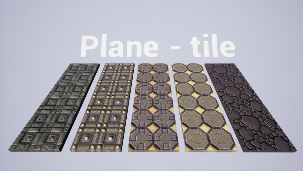 Tiles Vol.67 - Hand Painted Textures 