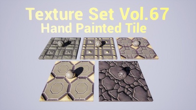 Tiles Vol.67 - Hand Painted Textures 