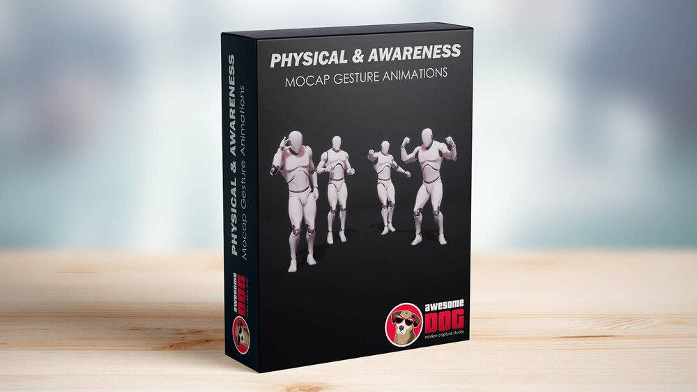 Physical & Awareness MoCap Gesture Animation Pack 