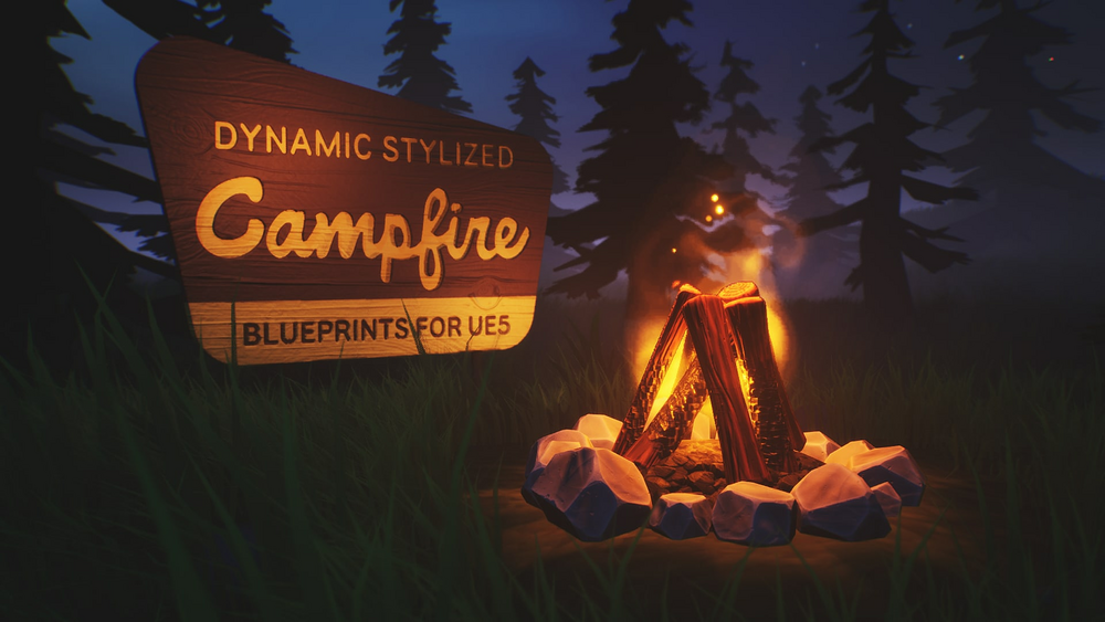 Dynamic Stylized Campfire System 