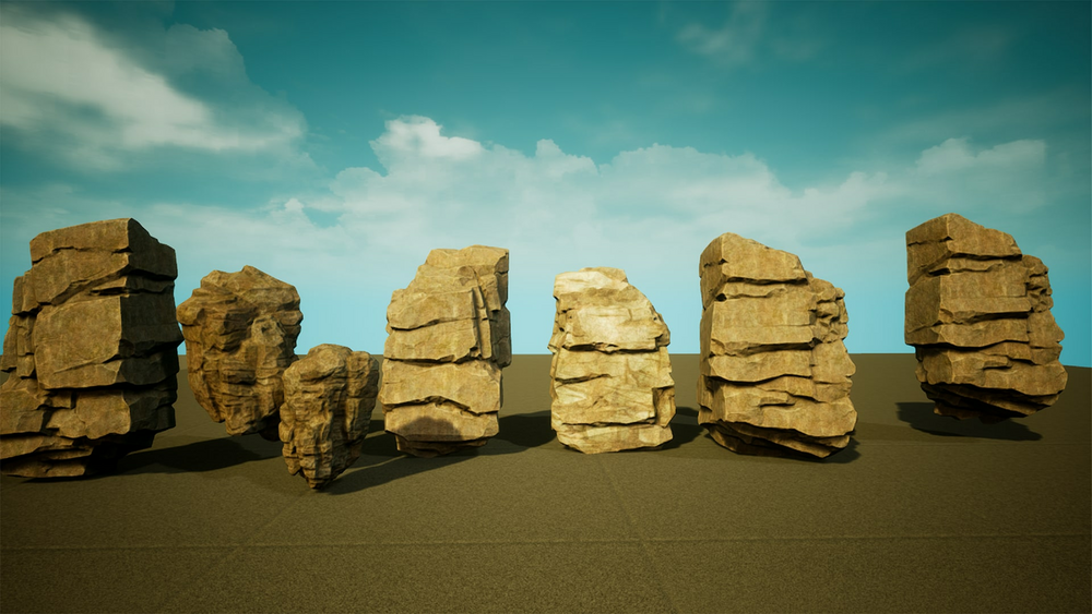 Realistic Rocks Pack 