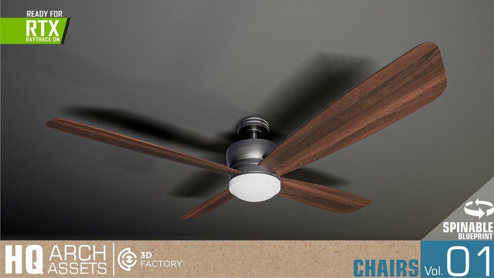 HQ Ceiling Fan Pack Vol. 1 