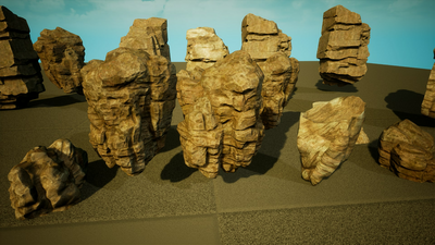 Realistic Rocks Pack 