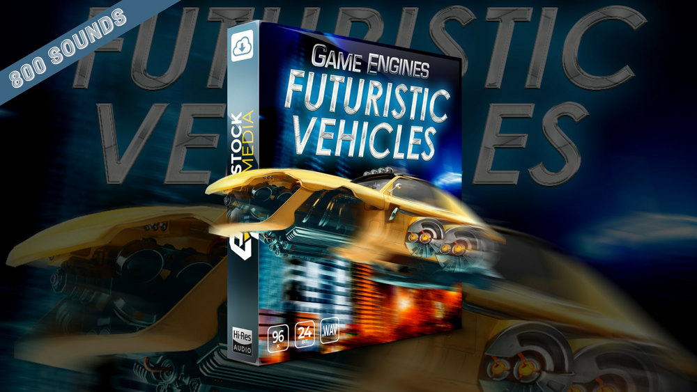 Futuristic Vehicles and Engines Sound Kit 