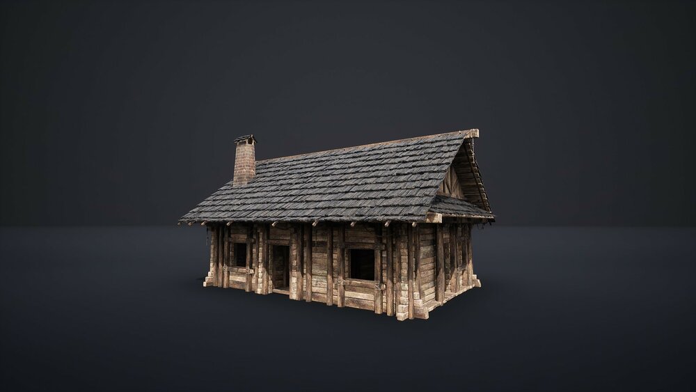 Enterable Medieval Houses and Cottages - v1 