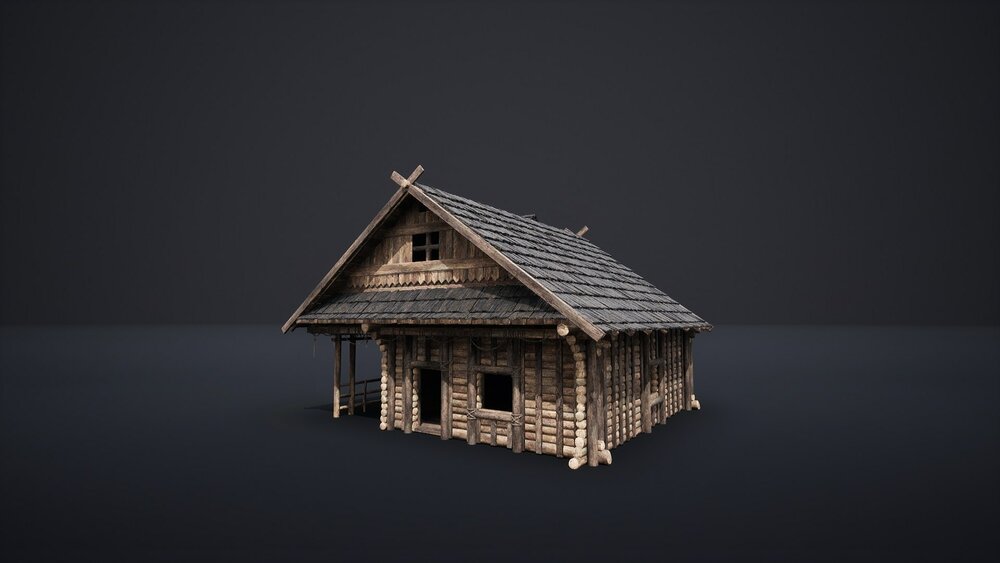 Enterable Medieval Houses and Cottages - v1 