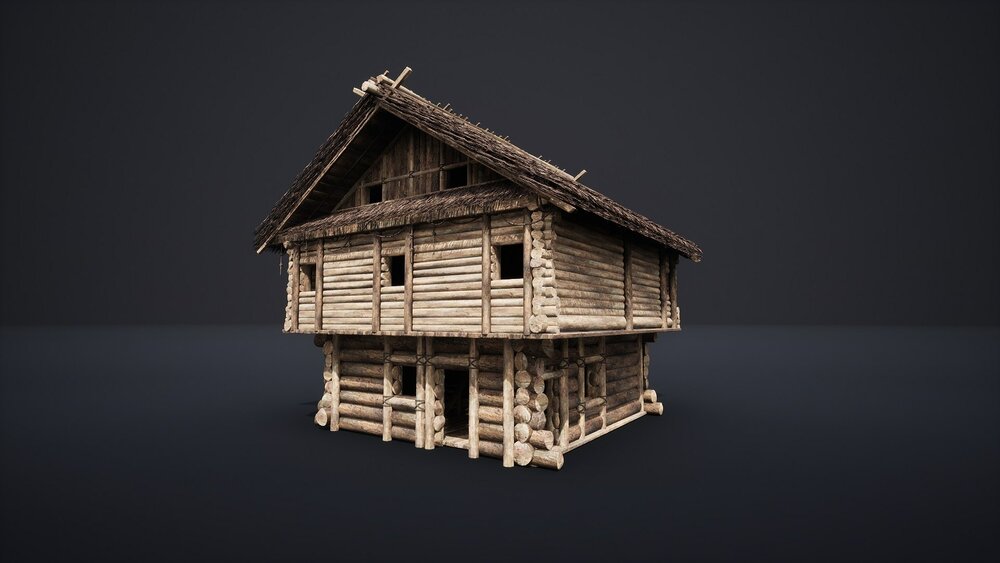 Enterable Medieval Houses and Cottages - v1 