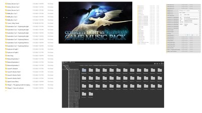 Complete Light vs Darkness Game Music Pack 