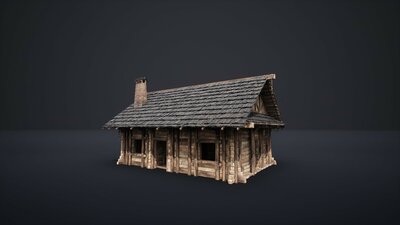 Enterable Medieval Houses and Cottages - v1 