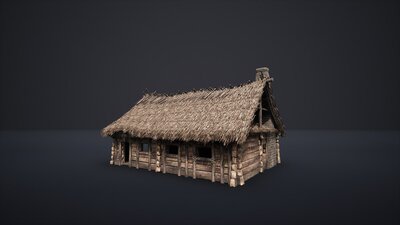 Enterable Medieval Houses and Cottages - v1 