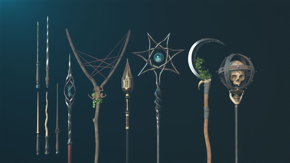 Wizard Staffs 